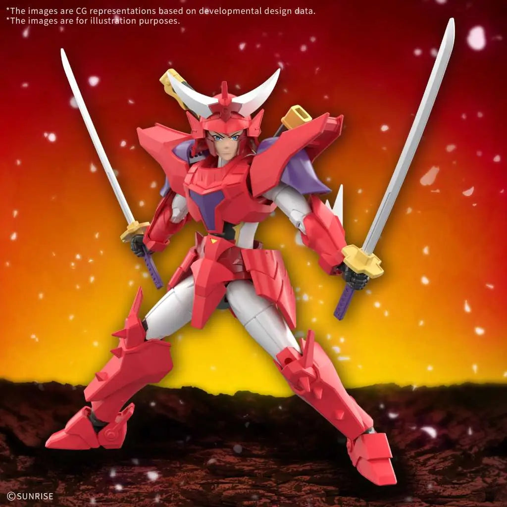 BANDAI - 30mf Yoroi Shinden Samurai Troopers Ronin Warriors Gai Of The Heat