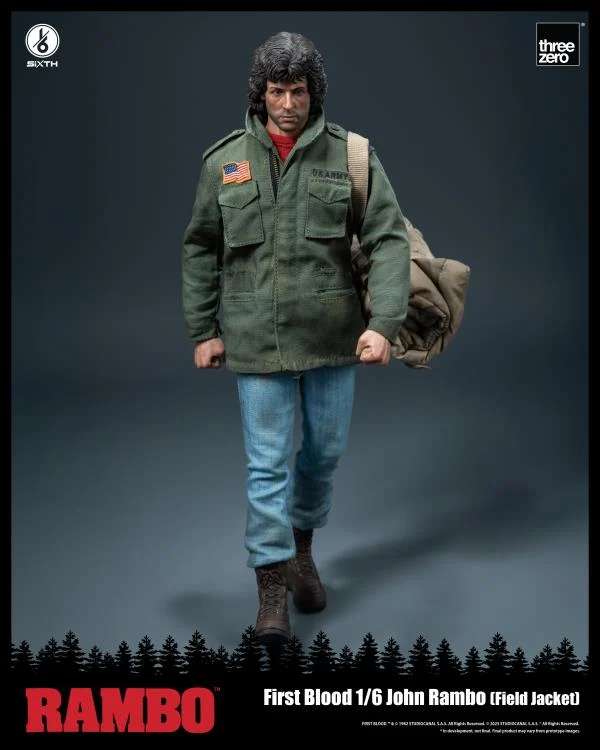 THREEZERO - Rambo First Blood John Rambo Field Jacket 1/6 Figure