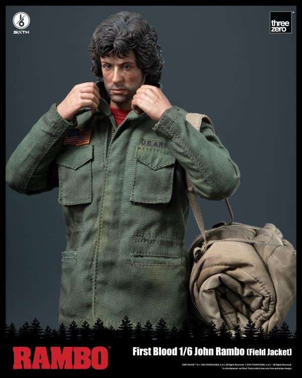 THREEZERO - Rambo First Blood John Rambo Field Jacket 1/6 Figure
