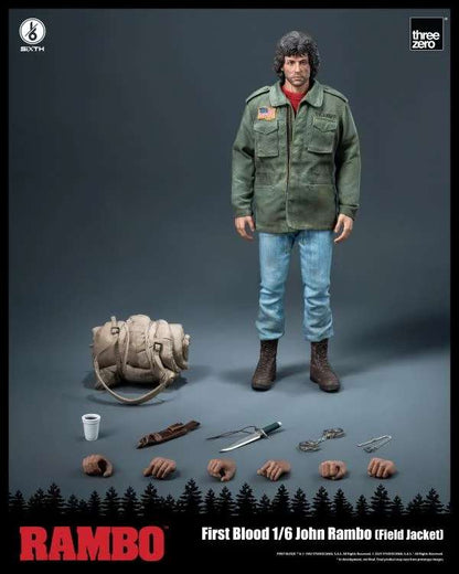 THREEZERO - Rambo First Blood John Rambo Field Jacket 1/6 Figure