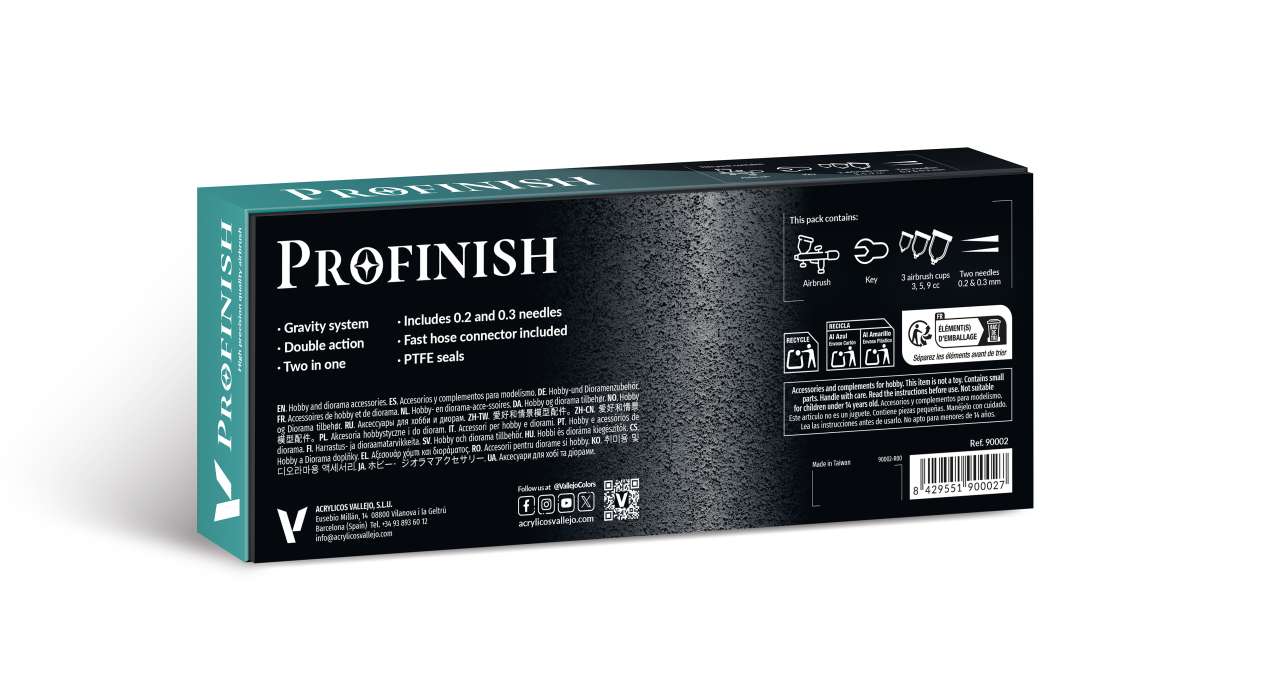 VALLEJO - Airbrush Profinish By Vallejo 2 in 1