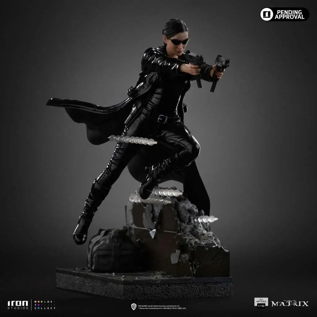 IRON STUDIOS - Matrix Trinity 1/10 Statue