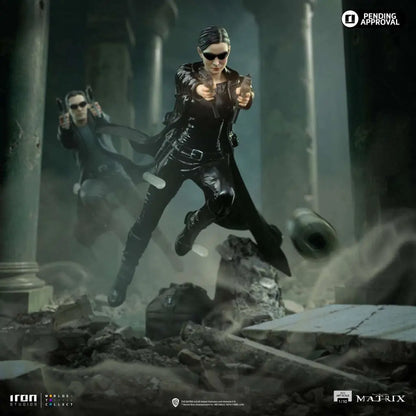 IRON STUDIOS - Matrix Trinity 1/10 Statue