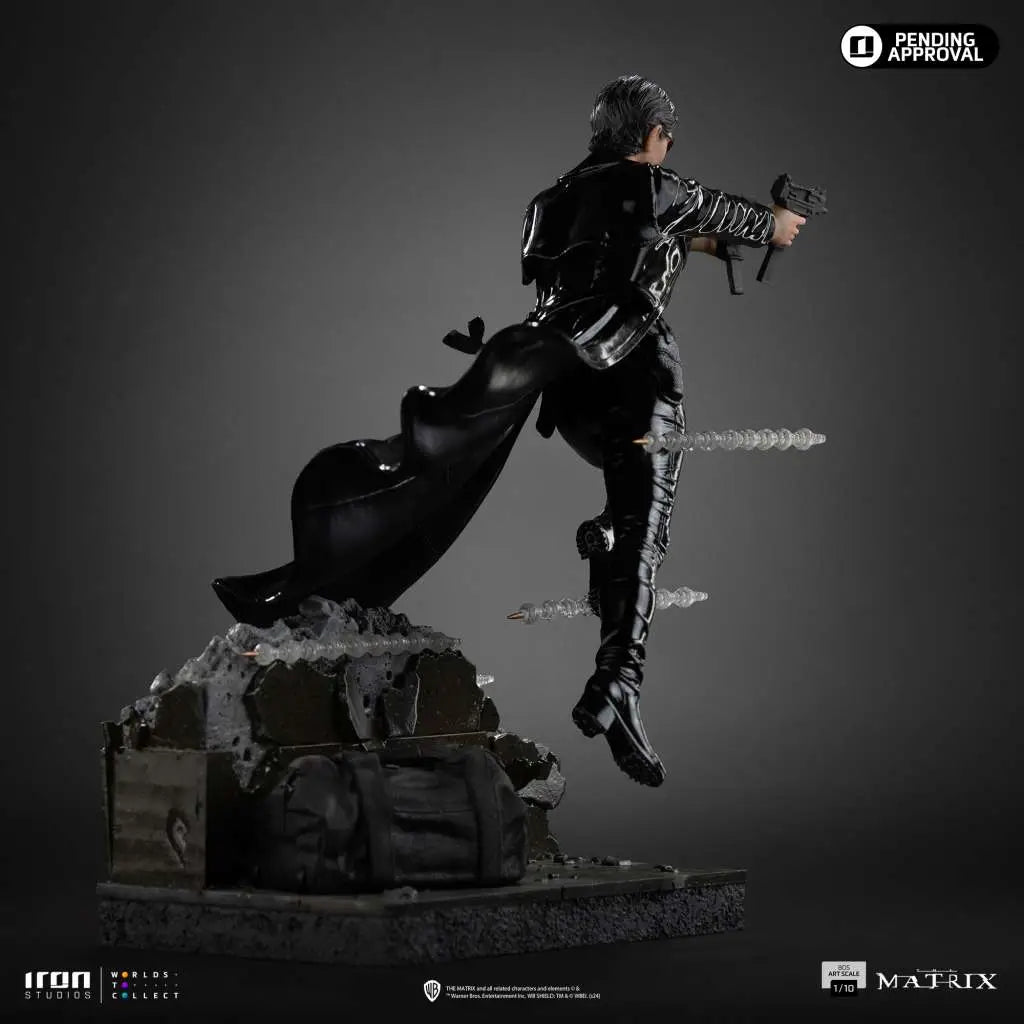 IRON STUDIOS - Matrix Trinity 1/10 Statue