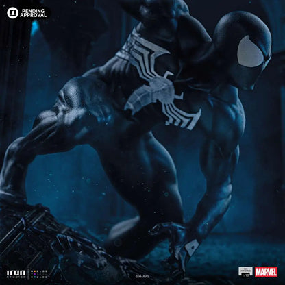 IRON STUDIOS - Marvel Comics Spider Man Black 1/10 Statue