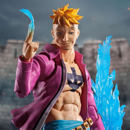 BANDAI - One piece marco marineford s.h.figuarts
