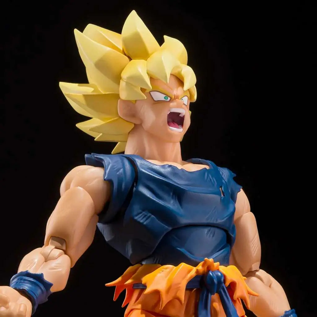 BANDAI - Dragon Ball Z Super Saiyan Son Goku Fighter Rage S.h.figuarts