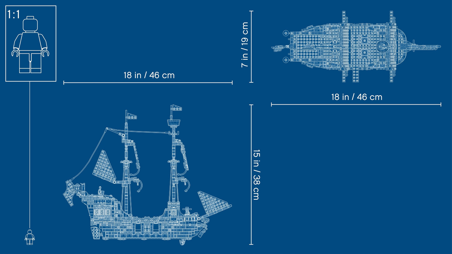 LEGO - Creator 3in1 Galeone Pirati 31109