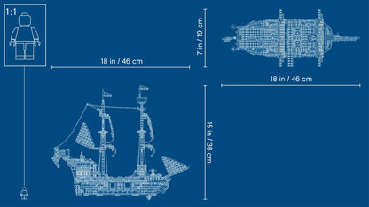 LEGO - Creator 3in1 Galeone Pirati 31109