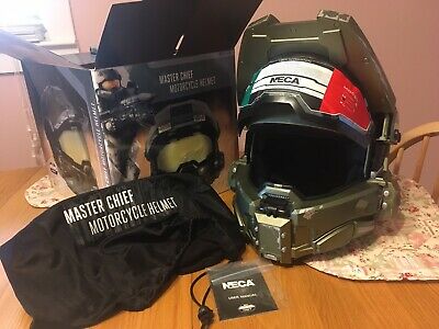 NECA - Halo Master Chief casco da moto Dot certificata