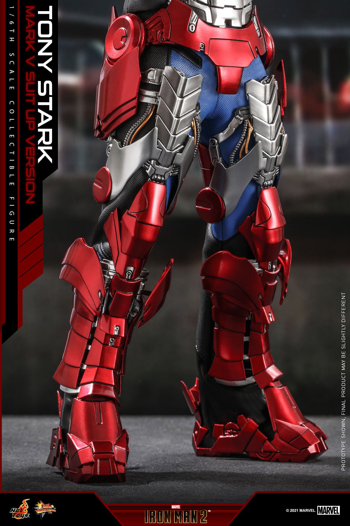 HOT TOYS - Marvel - Iron Man 2 - 1:6 Tony Stark (Mark V Suit Up Ver) MMS599