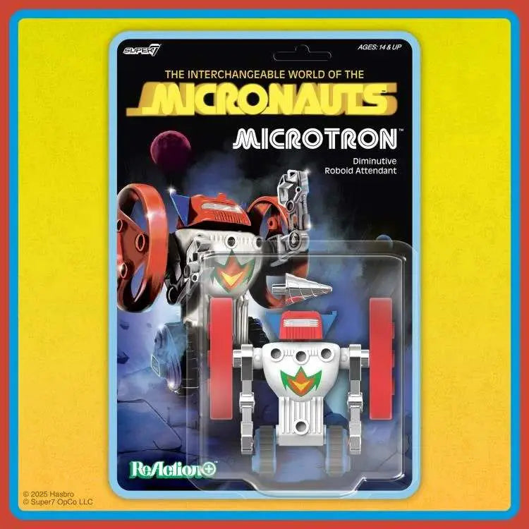 SUPER 7 - Micronauts W02 Microtron Reaction+ Figure