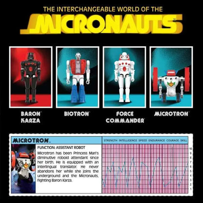 SUPER 7 - Micronauts W02 Microtron Reaction+ Figure