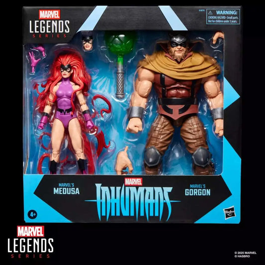 HASBRO - Marvel Legends Inhumans Medusa & Gorgon Action Figures