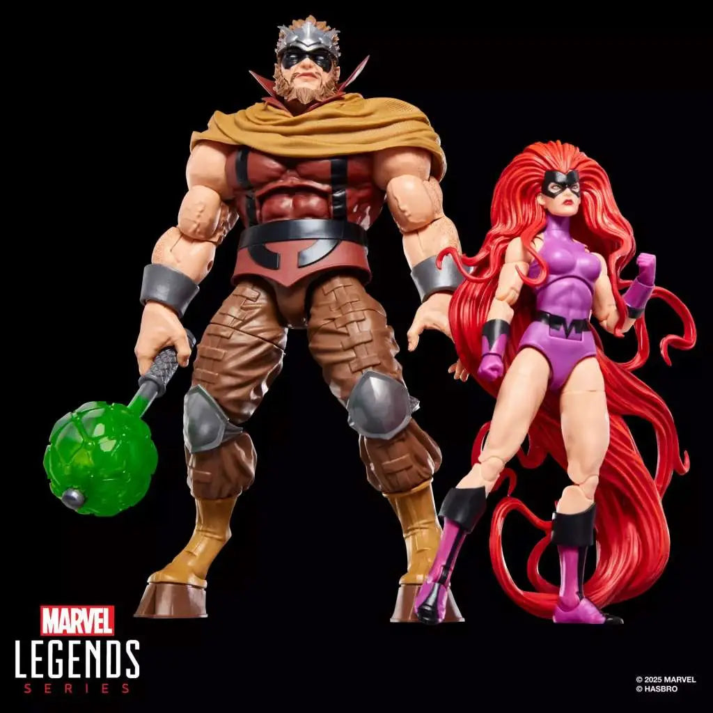 HASBRO - Marvel Legends Inhumans Medusa & Gorgon Action Figures