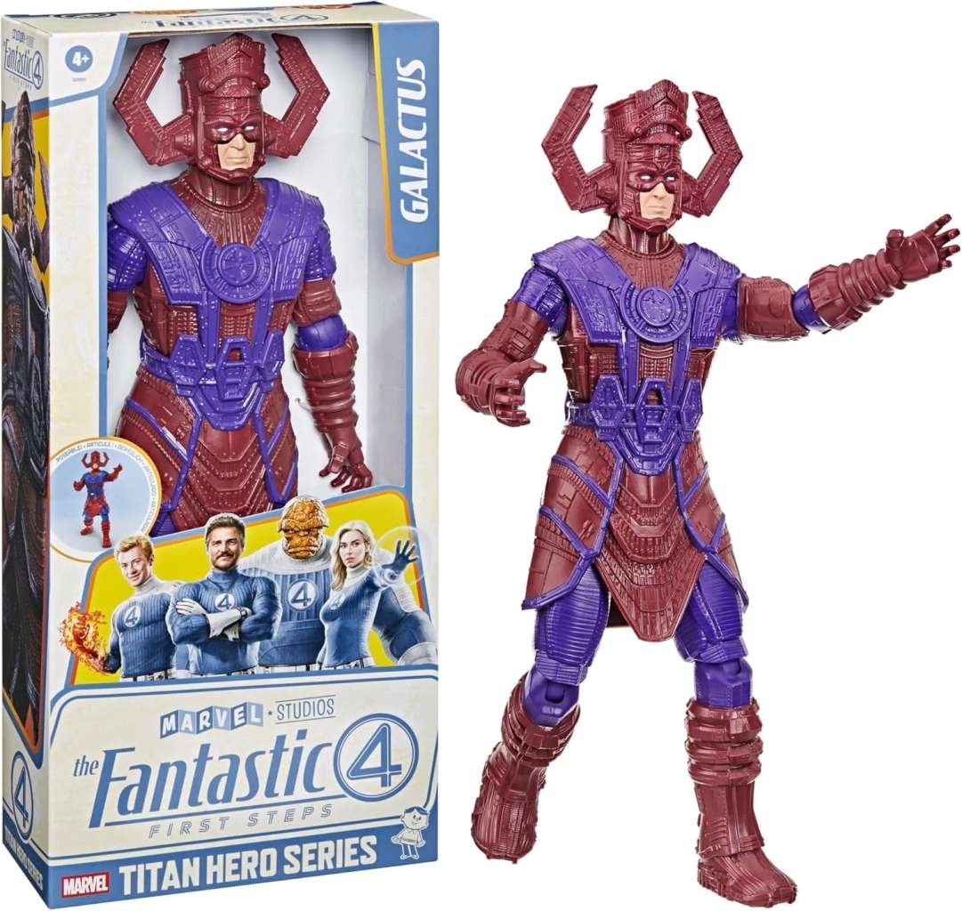 HASBRO - Marvel titan heroes fantastic 4 first steps galactus action figure