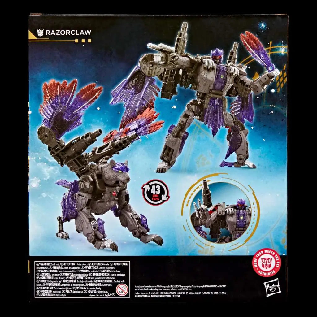 HASBRO - Transformers Age Of The Primes Razorcalw Action Figure