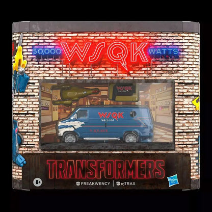 HASBRO - Transformers X Stranger Things Freakwency And 8-track Action Figure