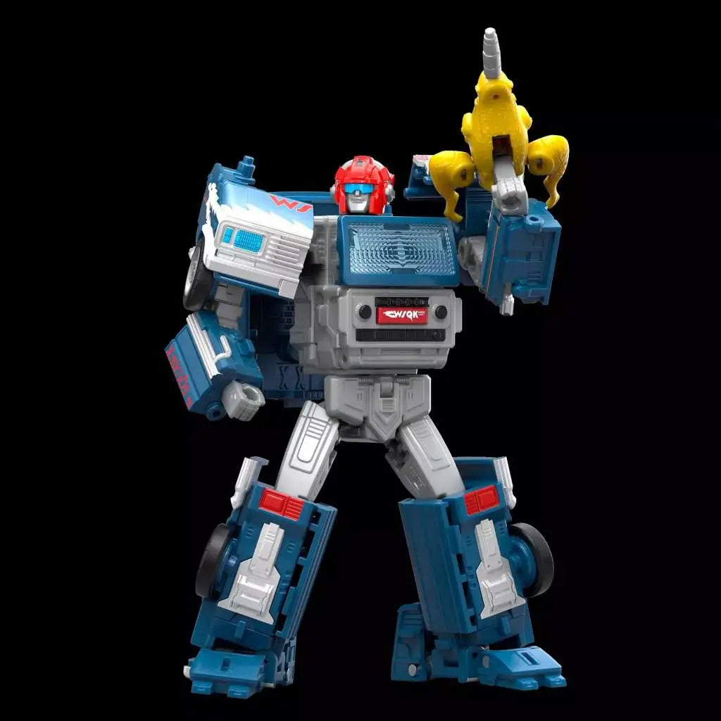 HASBRO - Transformers X Stranger Things Freakwency And 8-track Action Figure