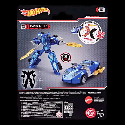 HASBRO - Transformers X Hot Wheels Twin Mill Action Figure
