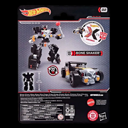 HASBRO - Transformers X Hot Wheels Bone Shaker Action Figure