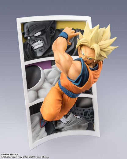 BANDAI - Dragon Ball Z Super Saiyan Son Goku Trail Of Battles Figuarts Zero