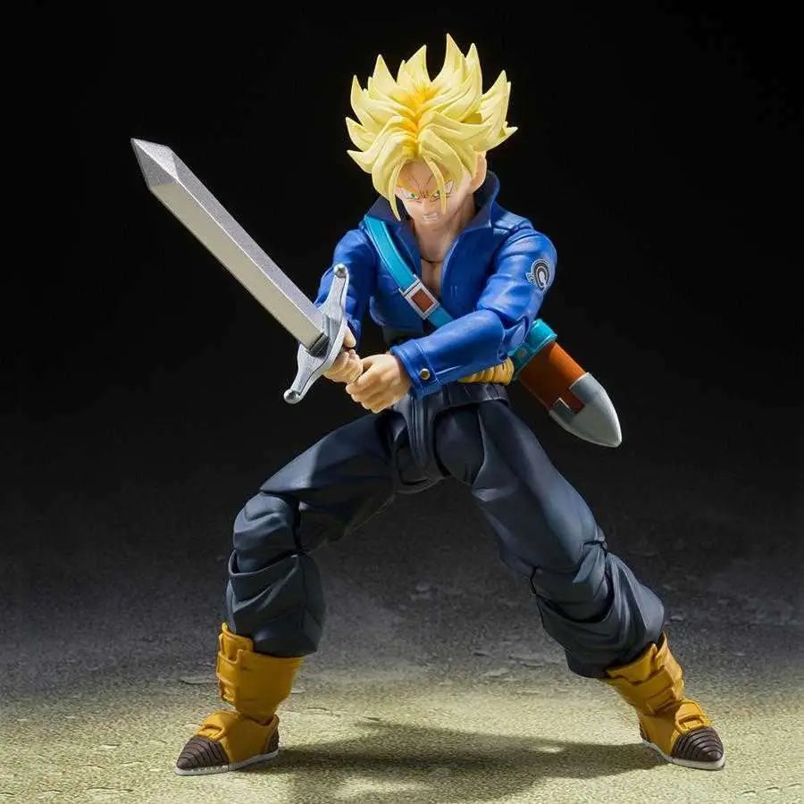 BANDAI - Dragon Ball Z Ss Trunks Boy Future Shf Reissue