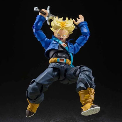 BANDAI - Dragon Ball Z Ss Trunks Boy Future Shf Reissue