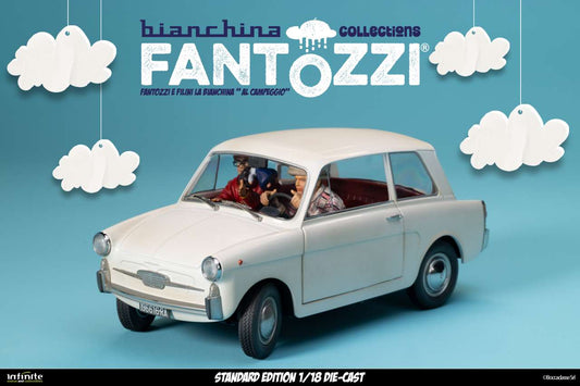INFINITE STATUE - Fantozzi e filini la bianchina al campeggio 1/18 die-cast standard edition