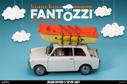 IMFiNITE STATUE - Fantozzi e Filini La Bianchina Al Campeggio 1/18 Die-Cast Deluxe Edition