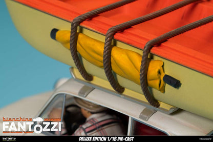IMFiNITE STATUE - Fantozzi e Filini La Bianchina Al Campeggio 1/18 Die-Cast Deluxe Edition