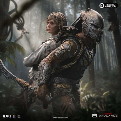 IRON STUDIOS - Predator Badlands Predator Dek & Thia 1/10 Statue