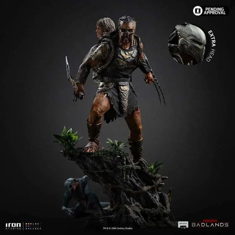 IRON STUDIOS - Predator Badlands Predator Dek & Thia 1/10 Statue