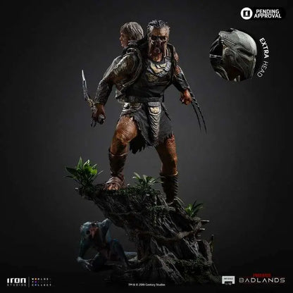 IRON STUDIOS - Predator Badlands Predator Dek & Thia 1/10 Statue