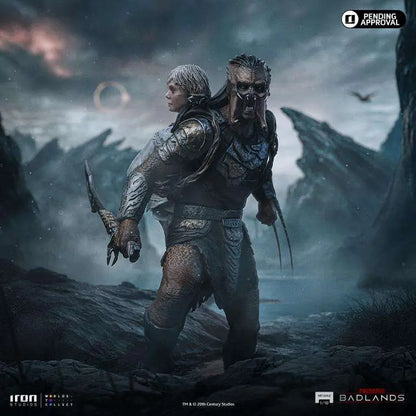 IRON STUDIOS - Predator Badlands Predator Dek & Thia 1/10 Statue