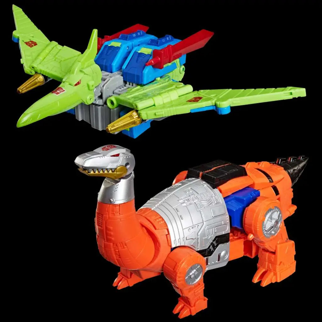 HASBRO - Transformers Age Of The Primes Dinobot Swoop G2 And Dinobot Sludge G2 Action Figures