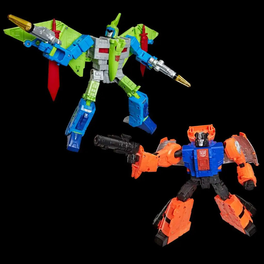 HASBRO - Transformers Age Of The Primes Dinobot Swoop G2 And Dinobot Sludge G2 Action Figures