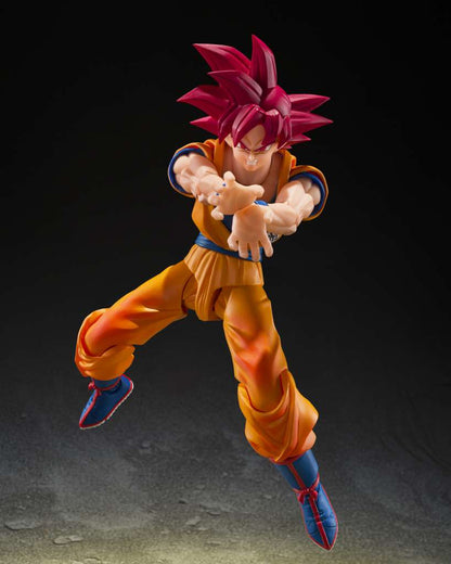 BANDAI - Dragon Ball Super Saiyan God Son Goku God Aura S.H.Figuarts