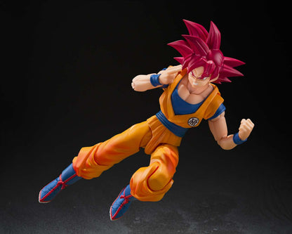 BANDAI - Dragon Ball Super Saiyan God Son Goku God Aura S.H.Figuarts