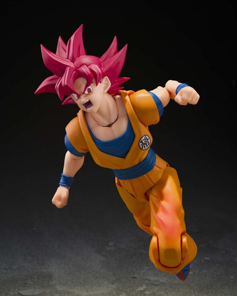 BANDAI - Dragon Ball Super Saiyan God Son Goku God Aura S.H.Figuarts