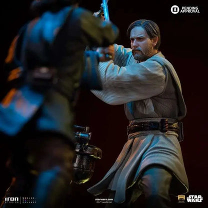 IRON STUDIOS - Star Wars Anakin Vs Obi Wan 1/10 Statue
