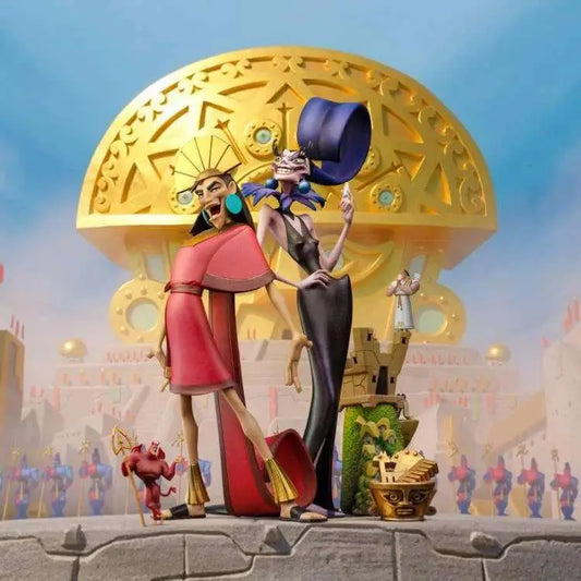 IRON STUDIOS - The Emperor's New Groove Kuzko And Yzma 1/10 Statue