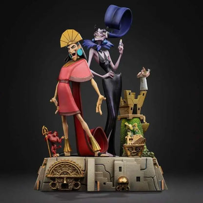 IRON STUDIOS - The Emperor's New Groove Kuzko And Yzma 1/10 Statue