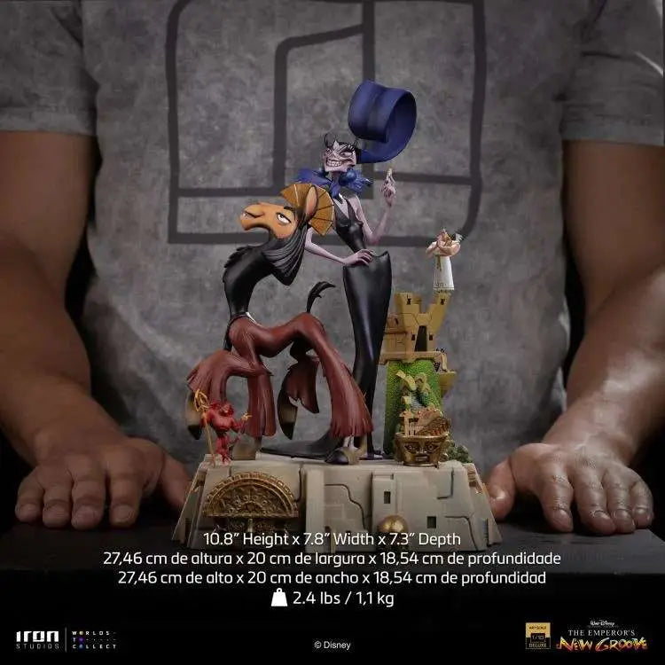 IRON STUDIOS - The Emperor's New Groove Kuzko And Yzma 1/10 Statue