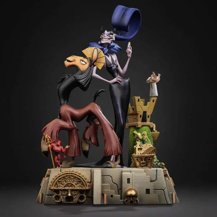 IRON STUDIOS - The Emperor's New Groove Kuzko And Yzma 1/10 Statue