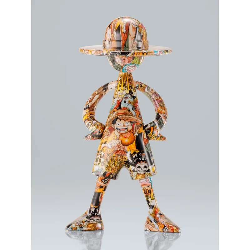 BANDAI - One Piece Luffy Artcanvas 1/8 1000logs Anniversary