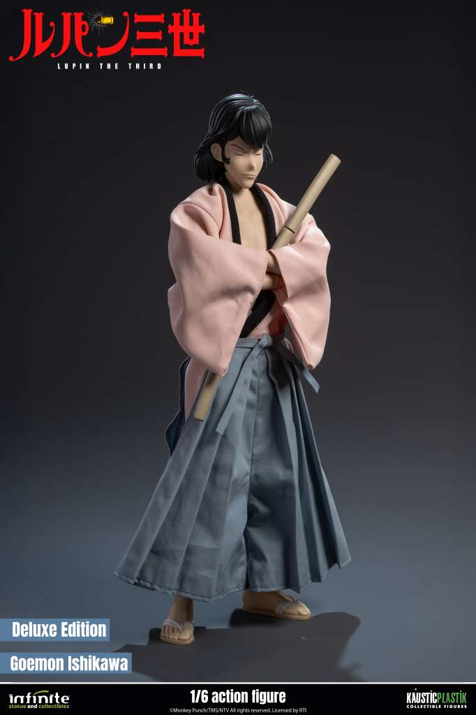 INFINITE STATUE - Lupin the 3rd The Italian Adventure Goemon Ishikawa xiii 1/6 Action Doll Deluxe Edition