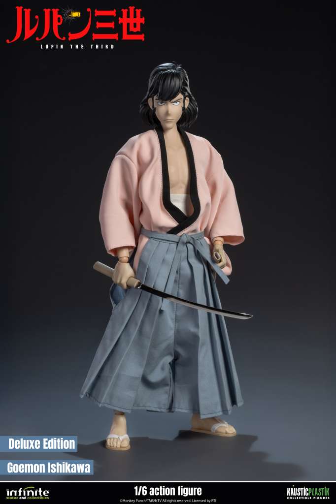 INFINITE STATUE - Lupin the 3rd The Italian Adventure Goemon Ishikawa xiii 1/6 Action Doll Deluxe Edition