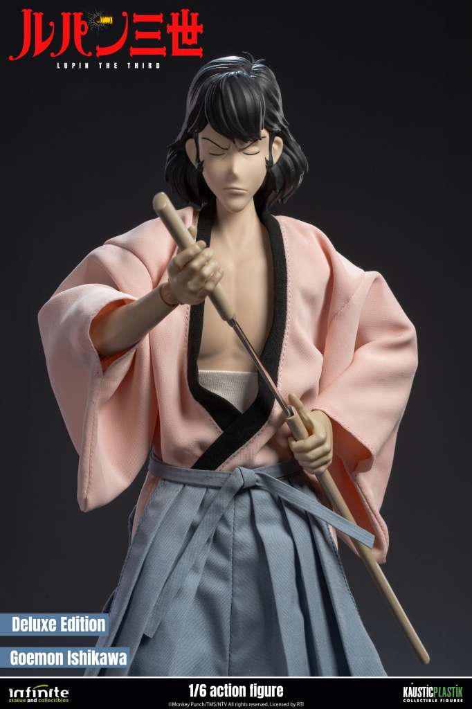 INFINITE STATUE - Lupin the 3rd The Italian Adventure Goemon Ishikawa xiii 1/6 Action Doll Deluxe Edition
