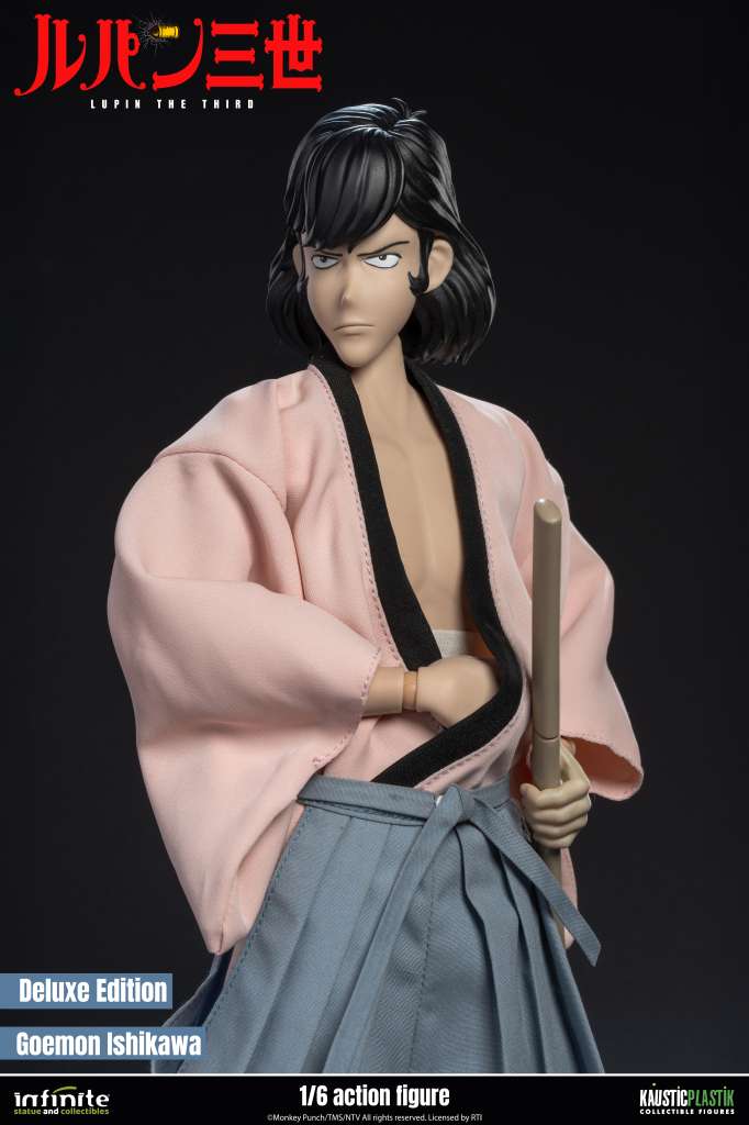 INFINITE STATUE - Lupin the 3rd The Italian Adventure Goemon Ishikawa xiii 1/6 Action Doll Deluxe Edition